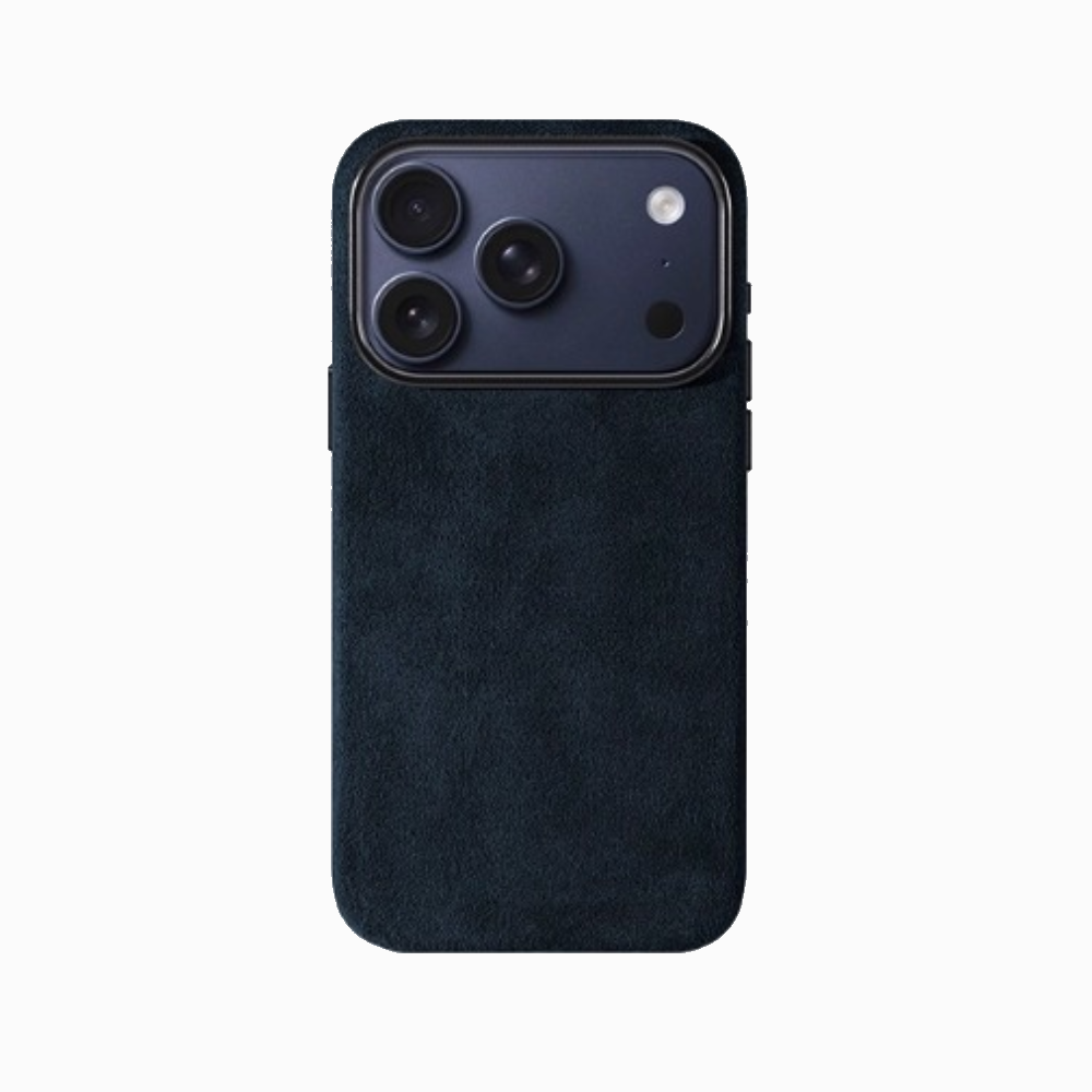 Alcantara skal – kompatibelt med iPhone