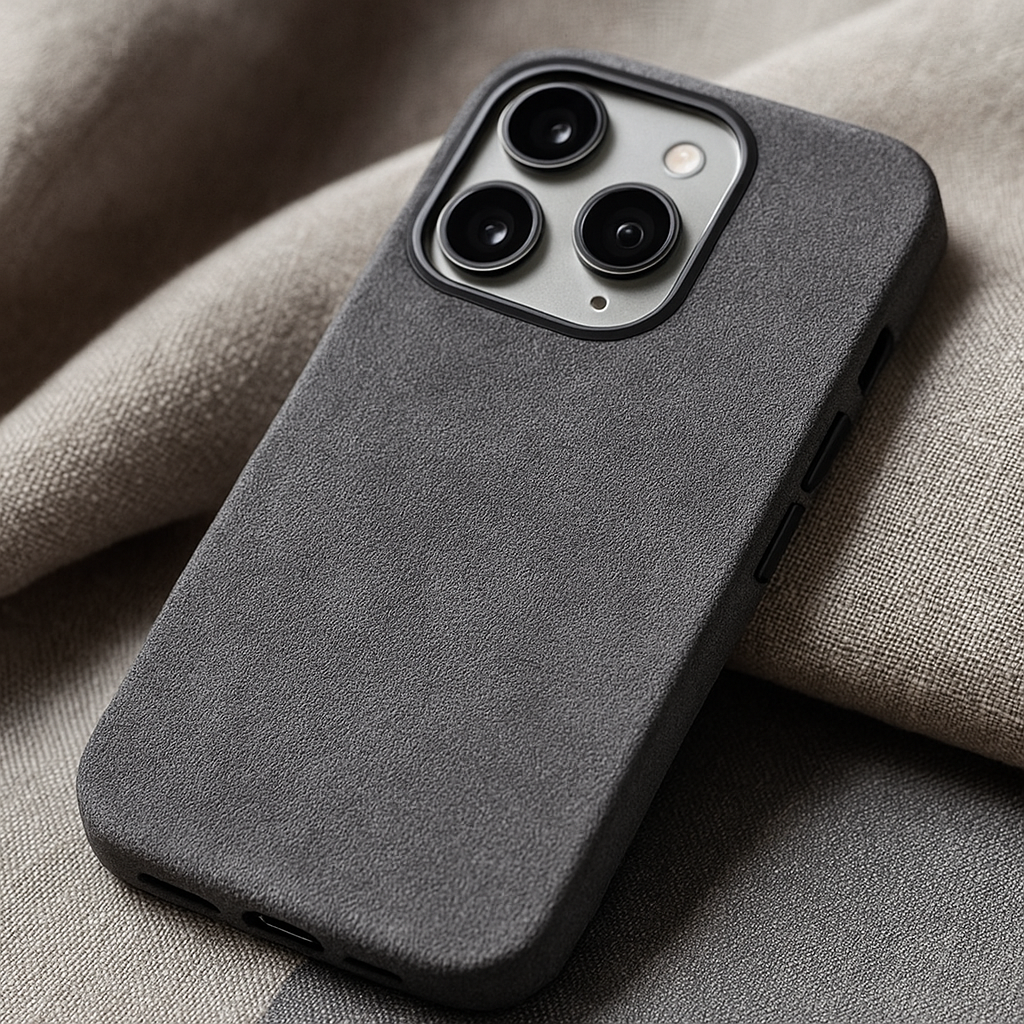 Alcantara iPhone Skal