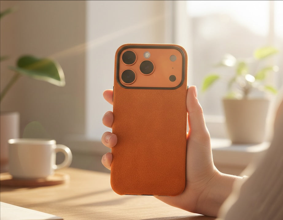 Alcantara iPhone Skal