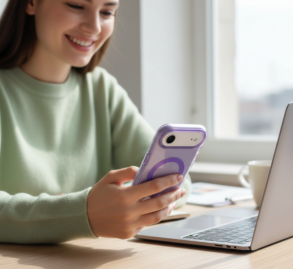 AERIS silikonskal – kompatibelt med iPhone