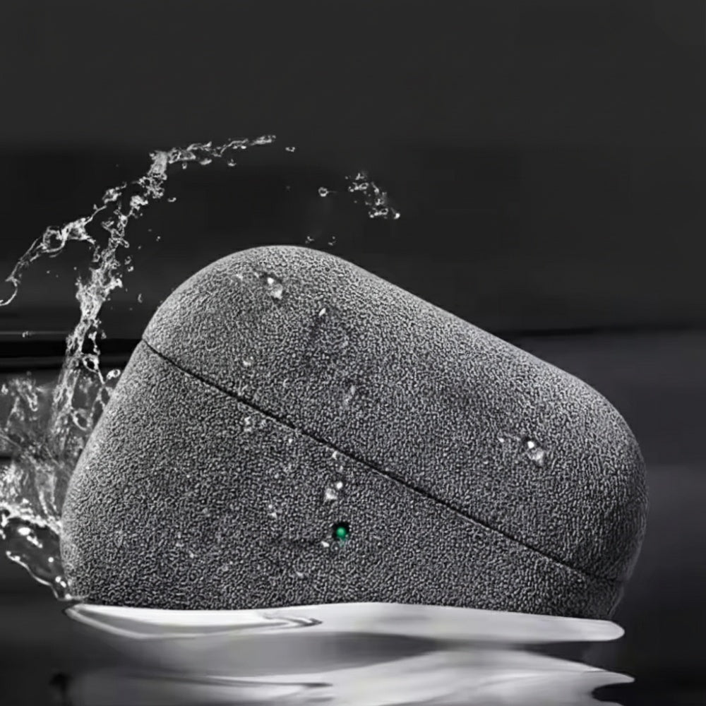 SUEDE Airpods Fodral Mocka